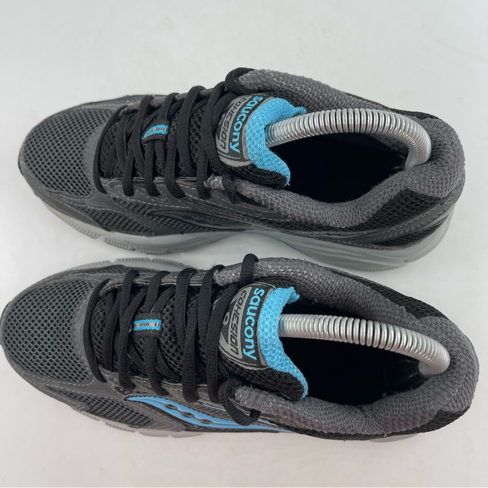 Saucony Women’s Cohesion 9 Grey Blue Running Lace-Up Shoes S15268-2 - Size 7.5 - Picture 5 of 11